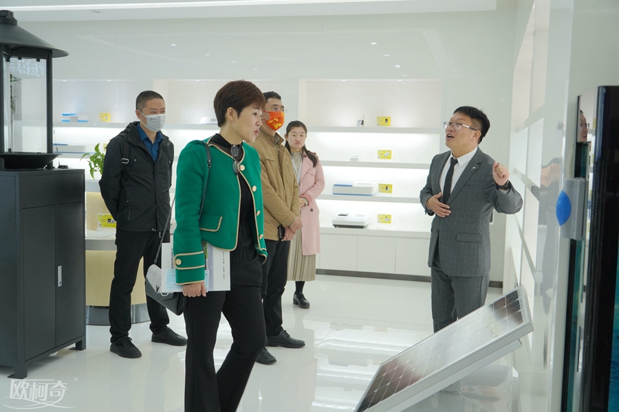 河南省誠建檢驗(yàn)檢測技術(shù)股份有限公司董事長一行蒞臨歐柯奇參觀交流